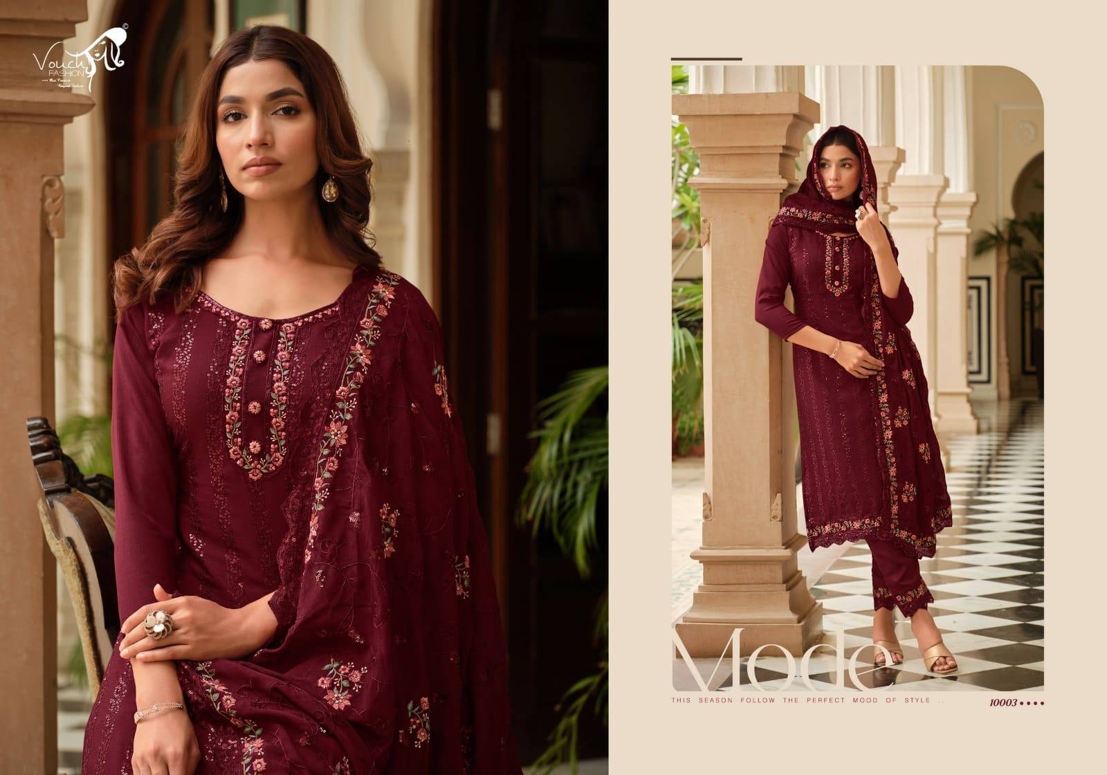 Nooreh by vouche 1001 to 1004 series Designer Beautiful Collection Occasional Wear & Party Wear Pure Georgette Print dresses At Wholesale Price